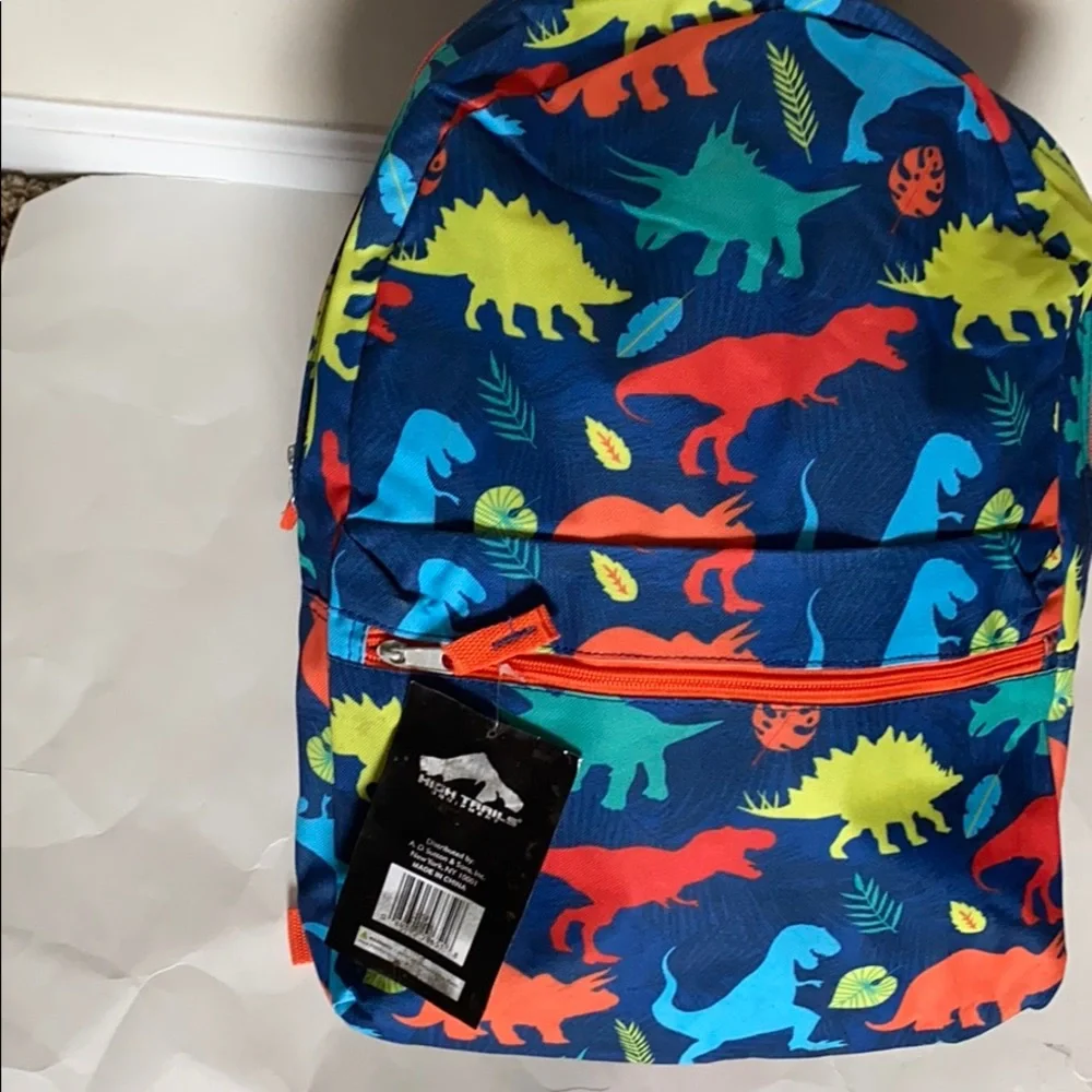 NWT Girls & Boys 17 inches Printed Backpacks